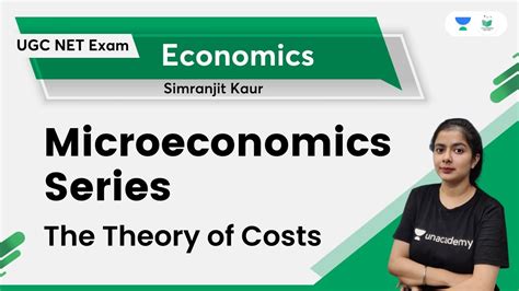 Microeconomics Series The Theory Of Costs Target Jrf