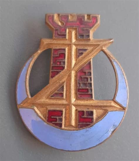 Ww Insigne Rz Regiment De Zouaves Drago B Ranger Original