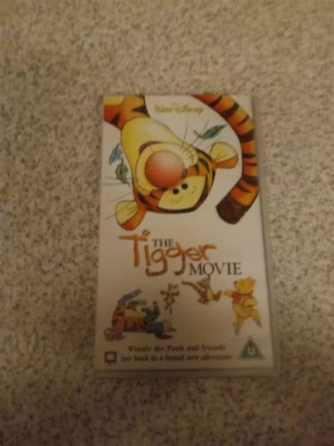 WINNIE THE POOH THE TIGGER MOVIE VHS PAL UK Video WALT DISNEY 1 99