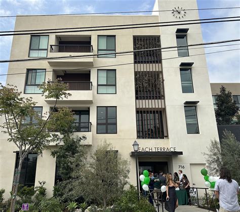 42 Unit Affordable Housing Building Opens In Inglewood Los Angeles