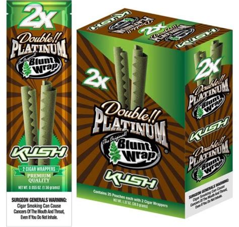 Blunt Wrap Double Platinum Wild Honey Ct Miami K Distribution