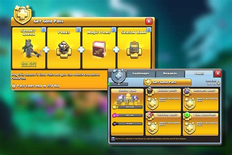 October S Gold Pass In Clash Of Clans Information Rewards And More