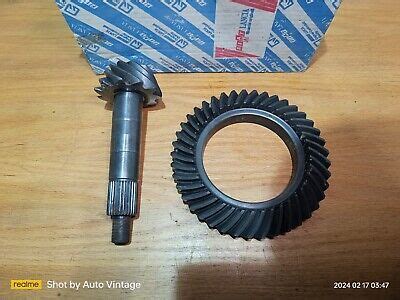 Fiat Spider Volumex Ring Gear Pinion Nos Oem Cb A Ebay