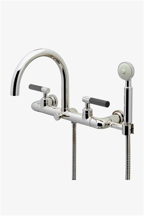 Bond Solo Series Wall Mounted Exposed Tub Filler With Handshower And