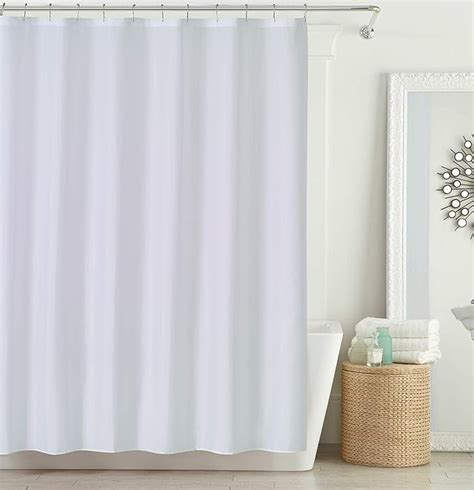 Home Beyond Hb Design Water Repellent Durable Fabric Shower Curtain