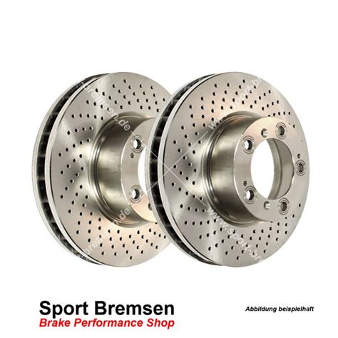 EBC Premium Bremsscheiben Set für Corvette C6 7 0 Z06 D7364D vorne