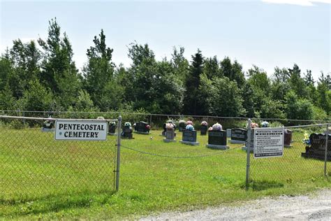 Pentecostal Cemetery In Horwood Newfoundland And Labrador Find A