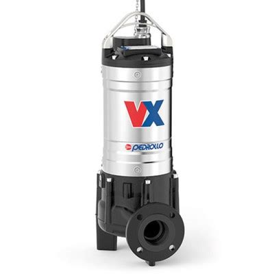 VX 55 50 Elettropompa VORTEX Per Acque Luride Trifase Pedrollo