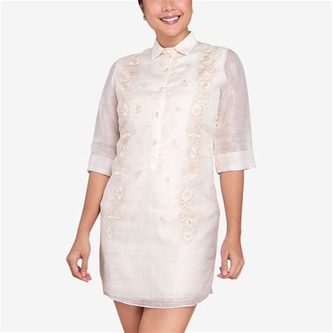 Img Womens Barong Tagalog Modern Filipiniana Traditional Dress Husi