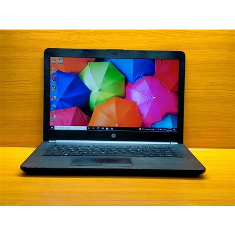 Jual Laptop HP 14 Bw 010AU AMD A6 Ram 4GB HDD 500GB Mulus Like New