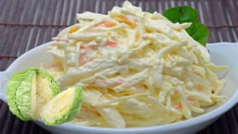 Salada de Repolho Maionese e Creme de Leite Simples e Fácil