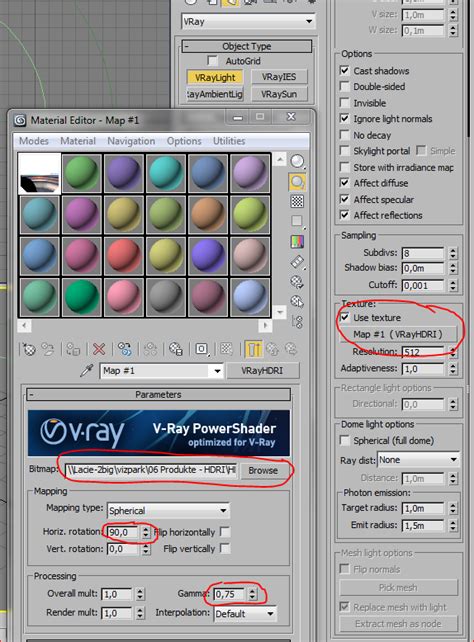 Hdri Lighting With 3ds Max And Vray 3ds Max Environment Map Lighting Images
