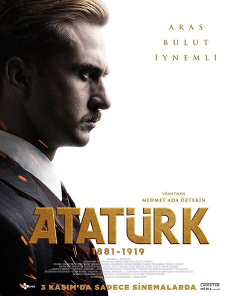 Aras Bulut İynemli li Atatürk filminin afişi ilk kez yayınlandı