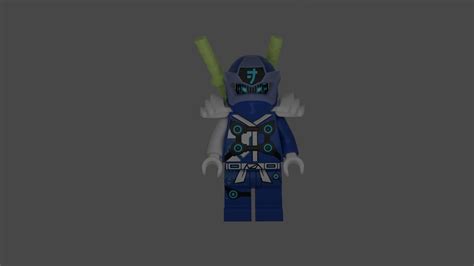 Lego Ninjago Jay Prime Empire 3D model | CGTrader