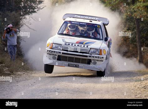 Bruno Saby FRA Jean Francois Fauchille FRA Peugeot 205 Turbo 16 E2