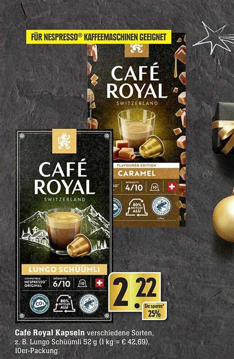 Café Royal Kapseln Angebot bei EDEKA 1Prospekte de