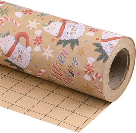 Amazon Wrapaholic Kraft Christmas Wrapping Paper Inch X