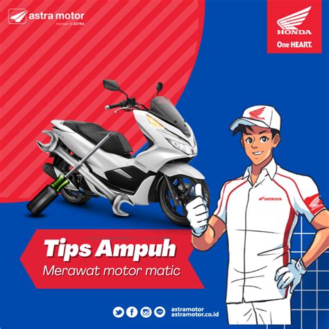 Tips Ampuh Merawat Motor Matic