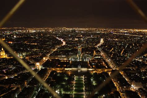 Eiffel Tower Summit View Yes It Is High Big Shame About Flickr