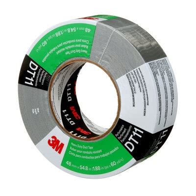 M Heavy Duty Duct Tape Dt Silver In X Yd Mm X M