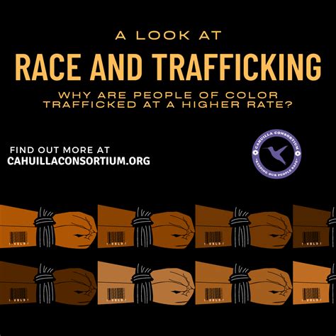 A Look At Race And Trafficking Cahuilla Consortium Victim Advocacy