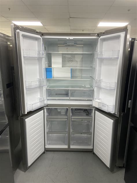 Haier HTF 610DM7 Non Plumbed Total No Frost American Fridge Freezer