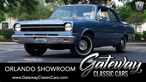 1969 AMC Rambler For Sale Gateway Classic Cars Orlando 1884 YouTube