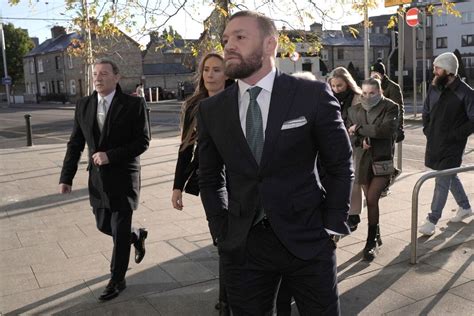 Every Word Conor Mcgregors Rape Accuser Said Outside Court After