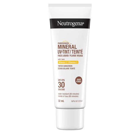 Purescreen ™ Mineral Uv Tint Face Liquid Sunscreen Neutrogena®