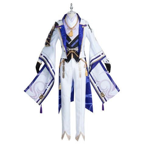 Genshin Impact Kamisato Ayato Cosplay Costume Movie Game Anime Cosplay Costumes Shop