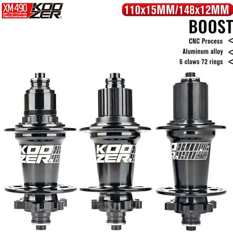 Koozer H H Boost Hubs Mtb Hub Pawls X X