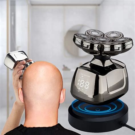 Electric Head Hair Shaver Led Display Mens Cordless Temu Australia