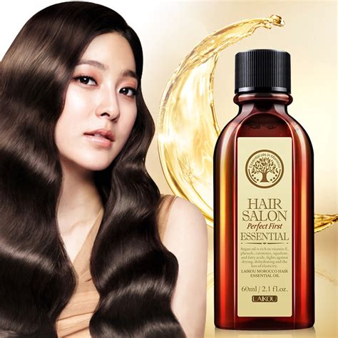 Laikou Morocco Argan Oil Hair Essential Oil Ml Shopee Malaysia