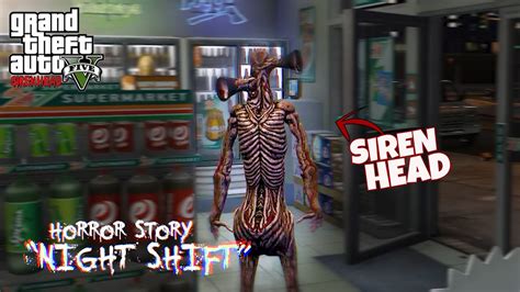 Night Shift Siren Head Horor Story Siren Head Movie Siren Head