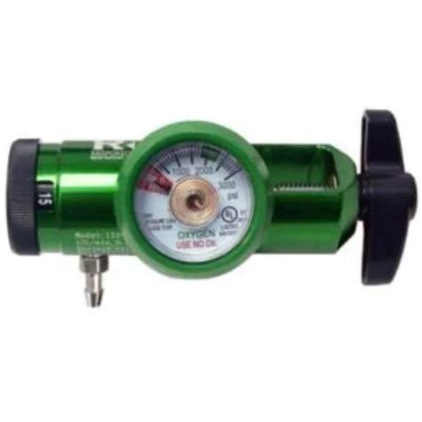 15 LPM OXYGEN Regulator CGA 870 W Barb By Responsive Respiratory 120