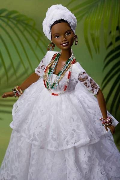 Versão baiana da boneca Doll dress Beautiful barbie dolls Girl