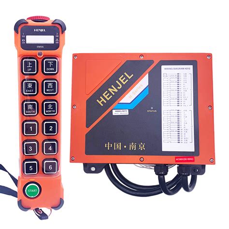 H212 Henjel Lcc Electric Winch Wireless Industrial Crane Radio Remote