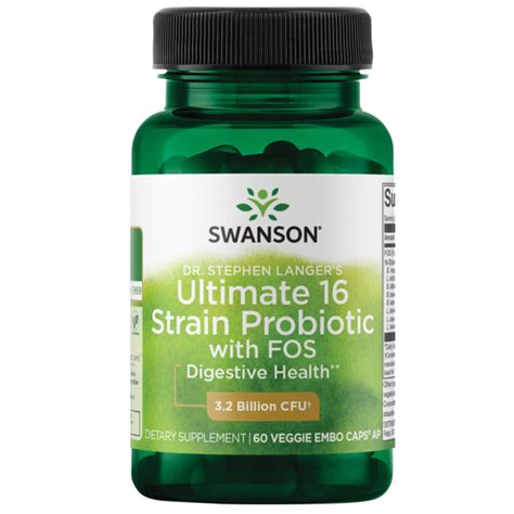 Swanson Ultimate 16 Strain Probiotic Natural Pharmacy