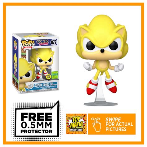 Super Sonic Glow In The Dark- Sonic The Hedgehog Funko Pop! 2022 Shared ...