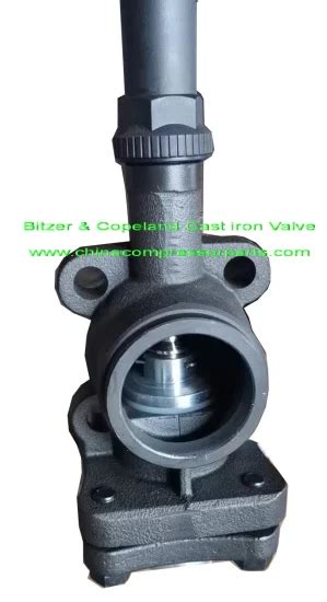 Cast Iron Shut Off Valve For Copeland And Bitzer Refrigeration