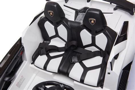 Lamborghini Aventador Kinder Elektroauto Sitzer Black Forest