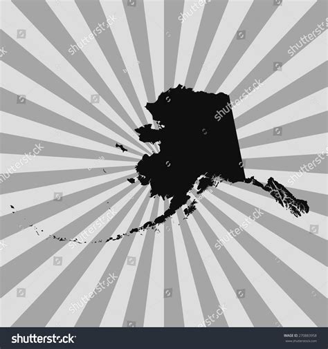 Alaska Map Stock Vector (Royalty Free) 270883958 | Shutterstock