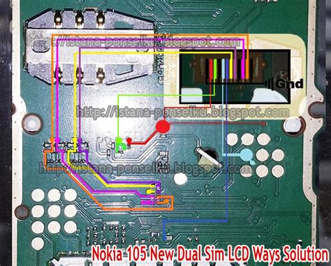 Nokia 105 Dual Sim Lcd Ways Solution Istana Phone Cell