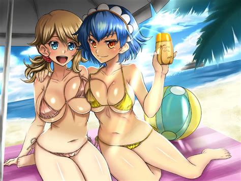 Miette And Serena Pokemon Luscious Hentai Manga And Porn