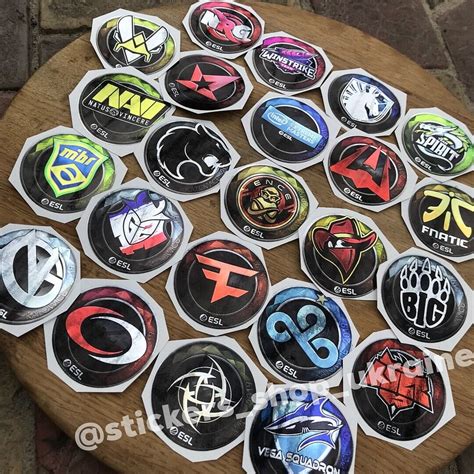 X10 Any Katowice 2019 Esl Team Cs Go Stickers Decals Mlg Navi Faze CSGO