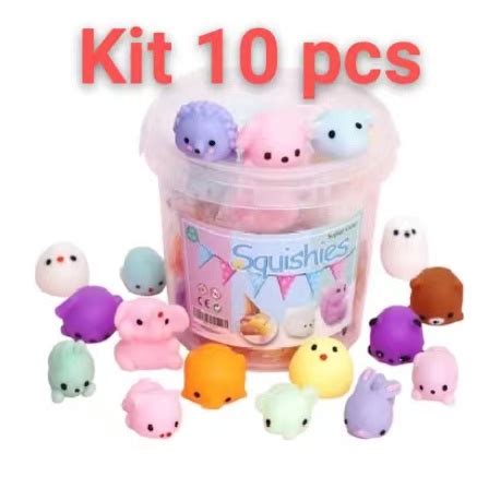 Onovokit Squishy Mochi Bichinho Macio De Apertar Pop It Fidget