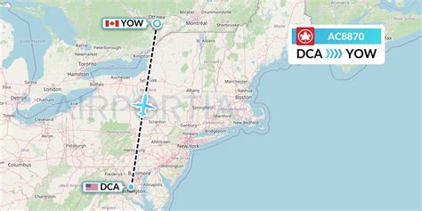 Ac8870 Flight Status Air Canada Washington To Ottawa Aca8870