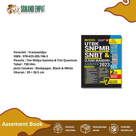 Jual Buku The Master Key Of Utbk Snpmb Snbt And Ujian Mandiri 2023