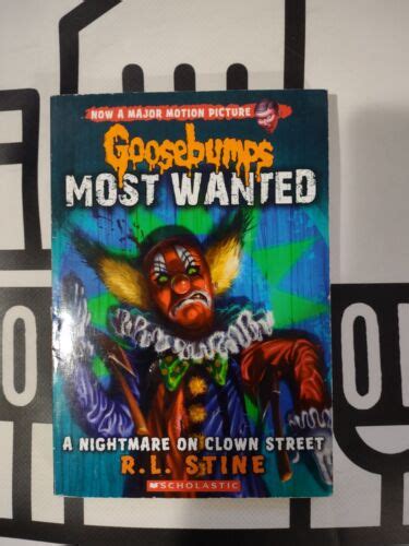 A Nightmare On Clown Street By Rl Stine 2015 Paperback Goosebumps