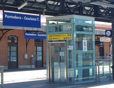 Rfi Stazione Pontedera Casciana Terme Rinnovata E Pi Accessibile